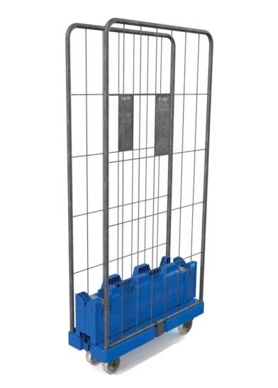 Retail Rolcontainer 2.0 Retail Rolcontainer 2.0 L 815 x B 680 x H 1683 mm * * (B ook in 720 / H variabel) L 815 x B 632 x H 1500 mm * * (B ook in 672) 21 kg Retail Rolcontainer 2.