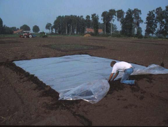 Biologische Grond Ontsmetting (BGO) 40 ton/ha vers gemaaid