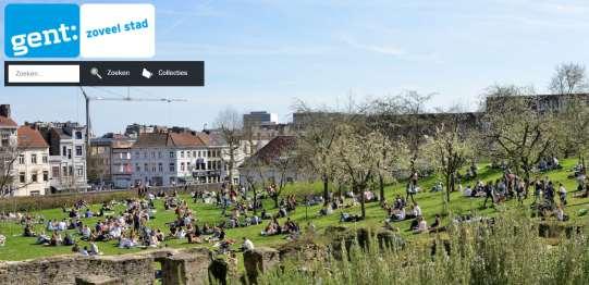 Gebruik Visit Gent Iconisch beelden