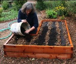 Compost helpt tegen onkruid Goed gebroeide compost is