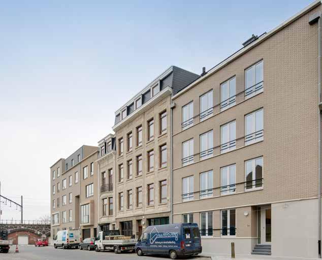 AG VESPA VERKOOPT 3 appartementen in wooncomplex Hogeweg 86-90 2140 Borgerhout Op de hoek van de Engelselei en de Hogeweg in Borgerhout kocht AG VESPA leegstaande gebouwen en bouwde er een