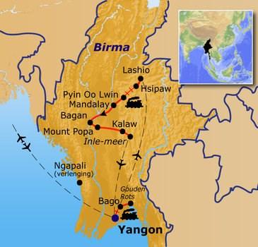 1 vlucht Amsterdam Yangon 20-7 Voor de vluchtgegevens verwijzen wij naar het vluchtschema. 2 aankomst Yangon 21-7 We arriveren in Yangon, de voormalige hoofdstad van Myanmar.