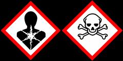 7 Giftig afval wordt selectief gestockeerd in speciale restflessen: - organische stoffen: kleurcode rood, - gehalogeneerde