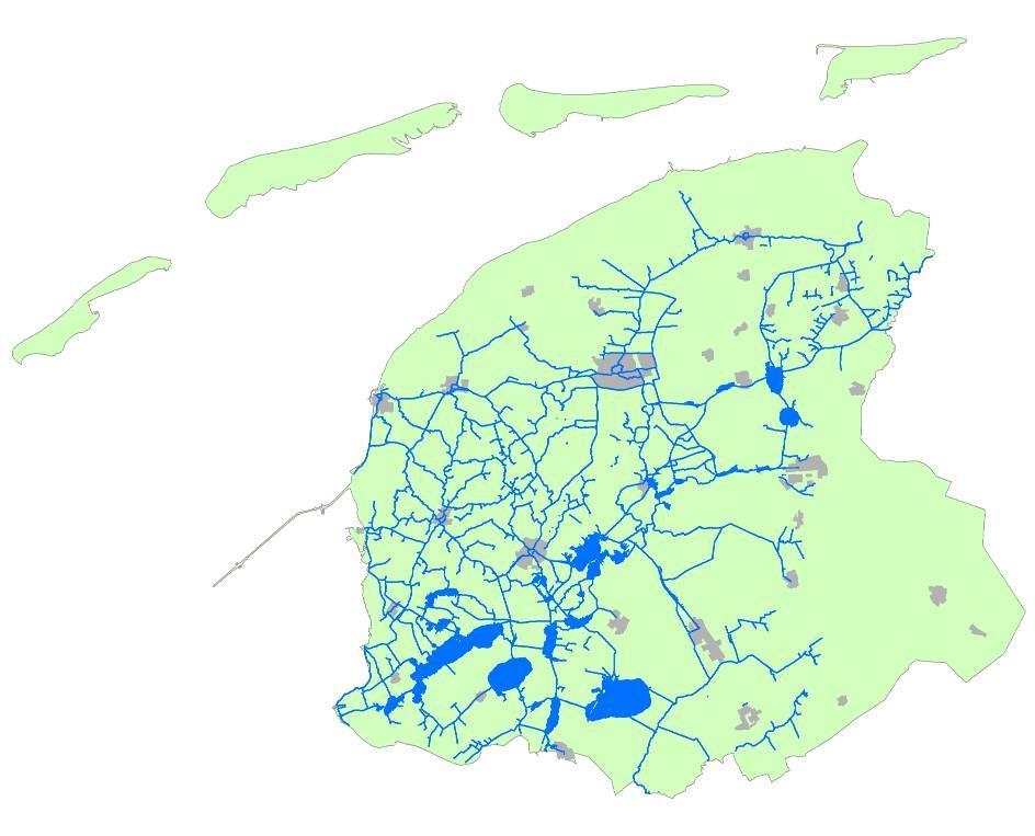 2 Huidige situatie gebied en beleid 2.1 Gebiedsbeschrijving en begrenzing Het plangebied omvat alle wateren die behoren tot de Friese boezem voor zover deze vallen binnen de provinciegrens.