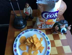 CROKY RIBBLE ROCK Dikke chips.