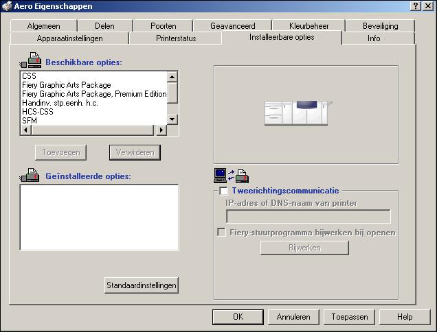 INLEIDING 13 De status bijwerken in Windows Voer de volgende procedure uit om de status van Graphic Arts Package bij te werken op een Windows-computer.