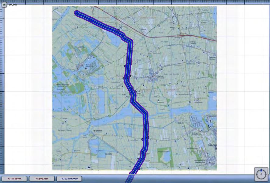 3 Resultaten QRA s 3.1 Plaatsgebonden risicocontouren Voor de in voorgaande hoofdstuk genoemde leiding is het plaatsgebonden risico bepaald.