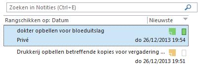 Outlook voorziet de mogelijkheid om de inhoud van dergelijke briefjes te