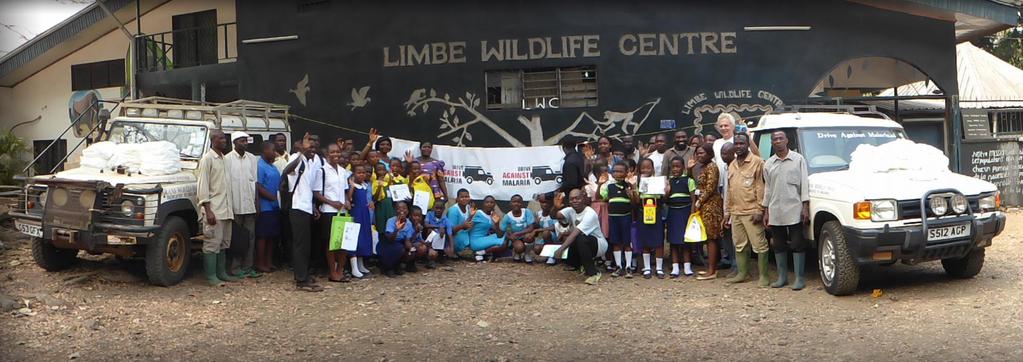 (Samenstelling Glenn & Anna) In samenwerking met Limbe Wildlife Centre (LWC) organiseert Drive Against Malaria een speciaal event over het thema Malaria en Ontbossing.