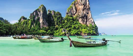 cruise special 9 Thailand en Maleisië nachten Star Clipper 4 april of 18 april Similan Island Phuket Phang Nga Bay Ko Hong Ko Butang Ko Rok Nok Ko Adang Penang DAG 1 BRUSSEL - PHUKET Heenvlucht naar