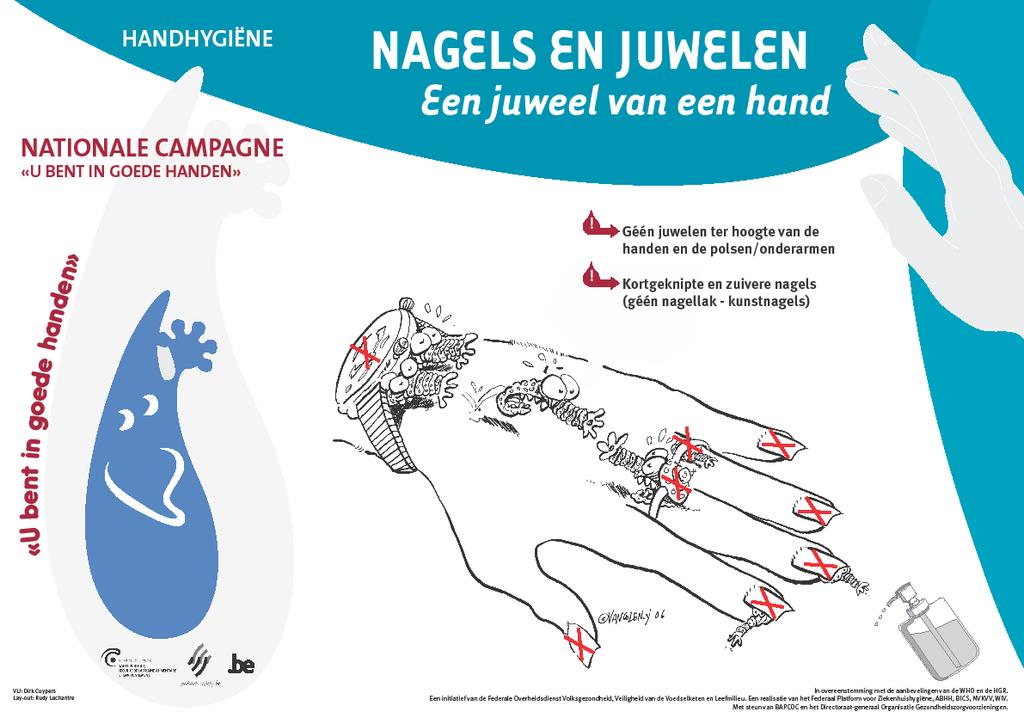 5. Correct verwijderen van (on)steriele handschoenen 6.