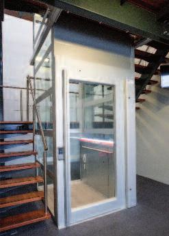 inbegrepen - Vrije keuze in plaatsing en positionering van gelaagd veiligheidsglas of aluminium schachtpanelen - Door de alles in één oplossing minimale bouwkundige kosten - Uitgevoerd met een