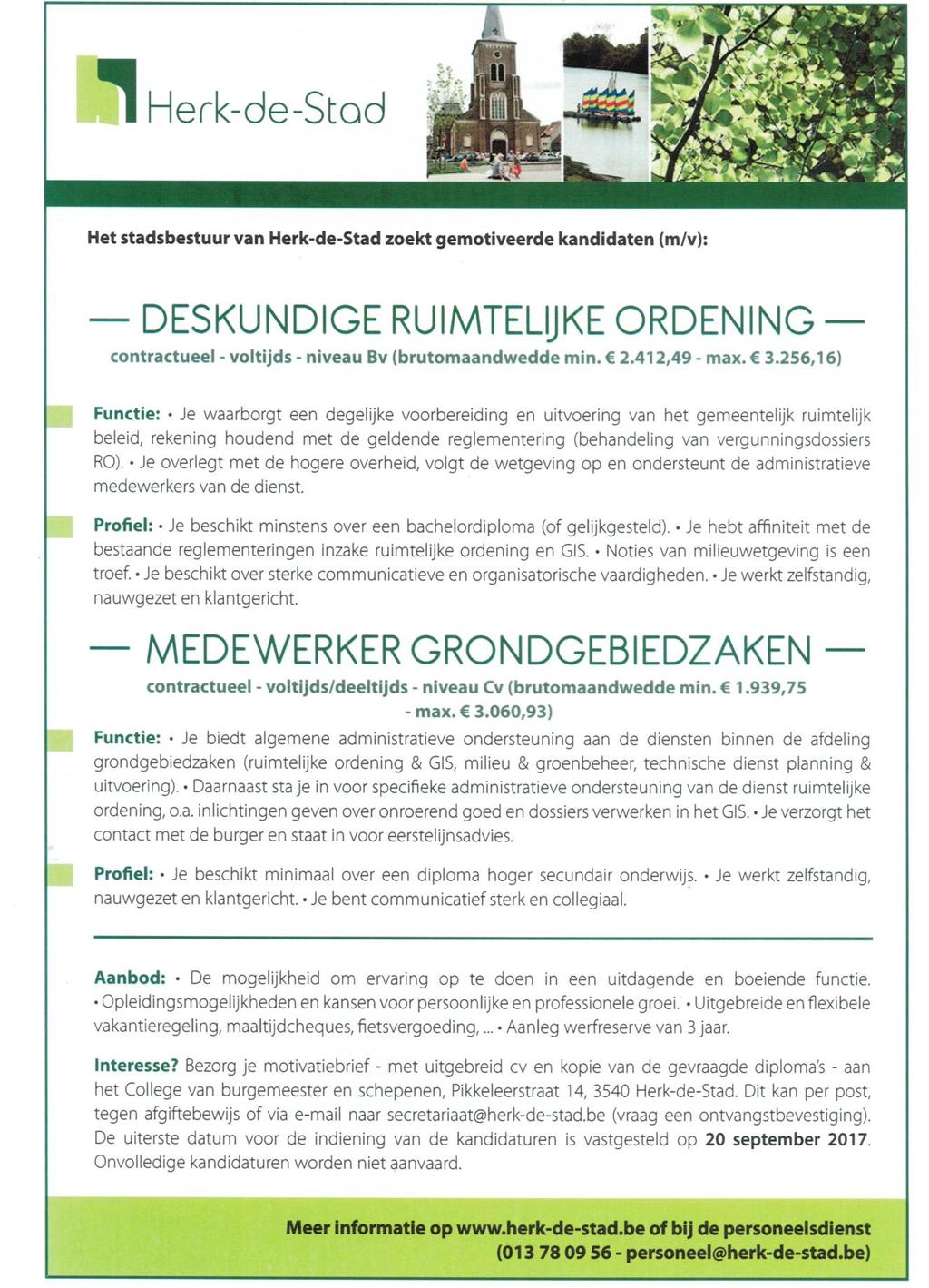 infobrochure medewerker