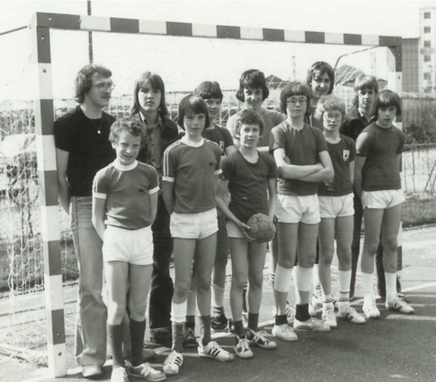, Rob Giesen Heren aspiranten BEVO seizoen 1978-1979 achter vlnr: Jan Lagerwaard, Wim van Rijt, Eric Hunnekens, Martin Sijben,