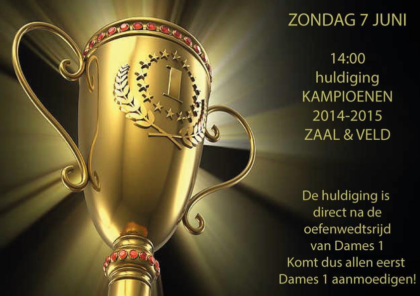 7 juni : Laatste competitie ronde senioren/veteranen Dag der kampioenen 10 juni : Lezing gezonde voeding. Aanvang 19.