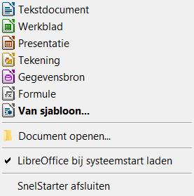 Afbeelding 2: SnelStarter-menu in Windows De SnelStarter uitschakelen Klik met rechts op het pictogram in het systeemvak en klik dan op SnelStarter afsluiten in het contextmenu om de SnelStarter