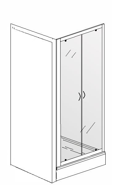 15) Stel zonodig de scharnieren af zodat de deur gemakkelijk open en dicht is te draaien. 16) Plaats de lekstrippen aan zowel de onderzijde als aan de zijkanten van beide deuren.