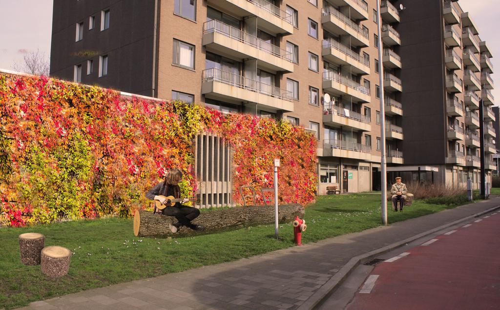 6 / parkingwand, Fr. Ferrerlaan.