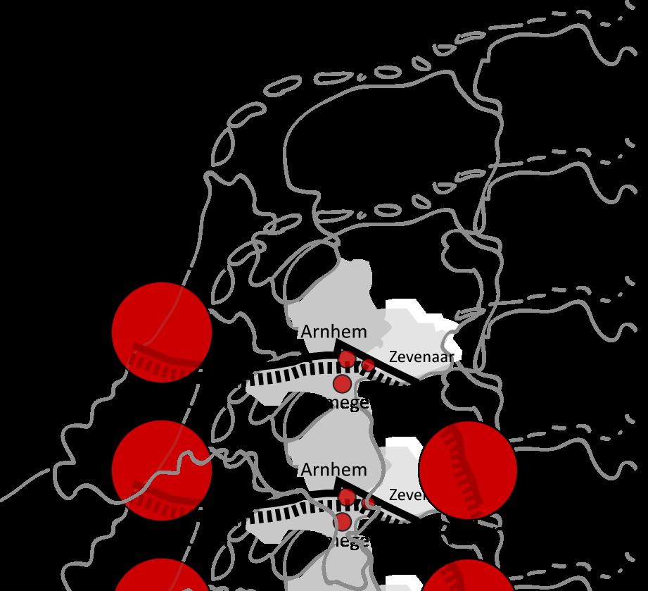 Zevenaar Landelijk Kansen Arnhem en Nijmegen Infrastructureel Knooppunt Bedreigingen Vergrijzing