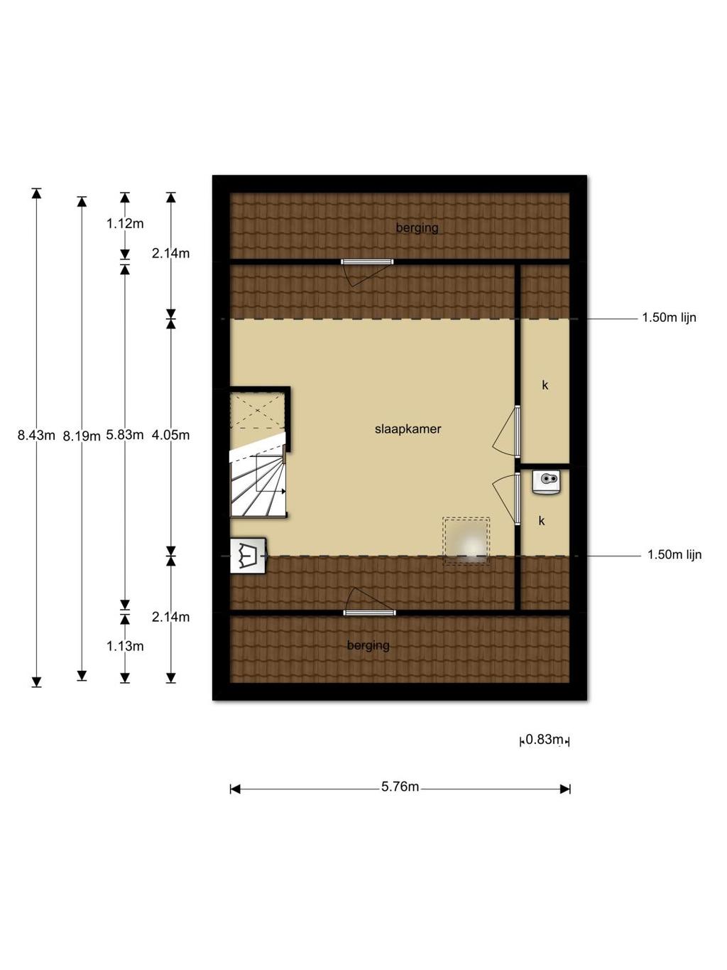 2 E VERDIEPING Objectinformatie: