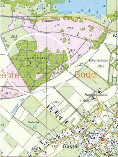 De knoflookpad in Noord-Brabant in 2003 is daarin opgenomen als natuurgebied.