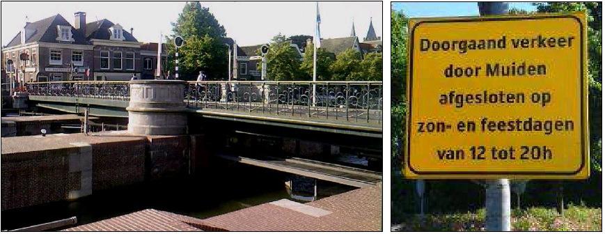 laten passeren. In de huidige situatie is de Sluisbrug in het vaarseizoen daarom op zon- en feestdagen van 12 tot 20 uur afgesloten voor autoverkeer.