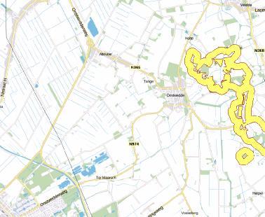 A. Een zonering rondom te beschermen zeer kwetsbare gebieden waar uitbreiden zo goed als niet meer mogelijk is, tenzij er gebruik wordt gemaakt van zeer sterk ammoniakreducerende, industriële