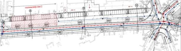 Zeswegenstraat en kluifrotonde fase 1.