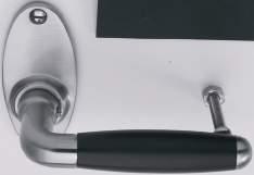 Gouda Afwerking: RVS Deurkruk krukgeveerd Scharnier 76 x 76 mm Deurkruk Gouda Toiletgarnituur