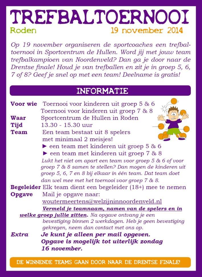 Disco zwemmen RODEN In zwembad De Hullen Roden is op zaterdag 22 november Discozwemmen. Het is voor alle basisschool leerlingen. Het wordt een feestje want DJ Frank is het helemaal op dit moment.