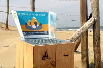 Gemeente Westland, Gemeente Zandvoort en Vereniging van Strandexploitanten Wijk aan Zee stellen materiaal zoals grijpers en afvalzakken ter beschikking voor vrijwillige schoonmaakacties op het strand