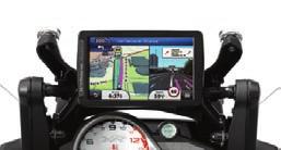 De navigatievoorbereiding is inclusief Multi-Controller voor een comfortabele bediening van de BMW Motorrad Navigator.