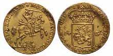 300,- 30. 7 gulden of halve gouden rijder Holland 1750. Prachtig +. CNM 2.28.48.
