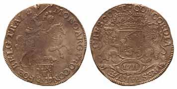 Delm. 965. 300,- 52. Gouden dukaat Utrecht 1761. Zeer Fraai -. CNM 2.43.46. Delm.