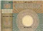 1600,- 1180. Nederland. 50 gulden. Bankbiljet. Type 1929.