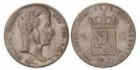 ½ gulden Willem I 1830 B. Zeer Fraai -. 260,- ½ gulden 456.