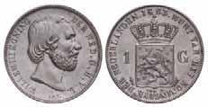 529. 1 gulden Willem III 1863.