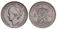 1 gulden Wilhelmina 1917.