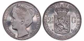 2½ gulden Willem III 1872. FDC -. 608.