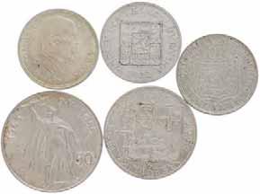 Leopold II. Lot (16) 5 Francs.