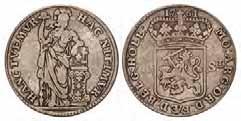 1 gulden Holland 1794. Zeer Fraai / Prachtig. CNM 2.28.104. Delm.1179.
