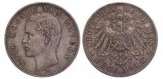 Germany. Empire. 20 Pfennig. 1888 A and 1890 A. KM 9.1, 13. VF +.