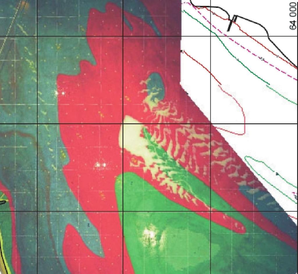 Het computermodel en het bestaande schaalmodel dienden, aanvullend aan de terreinmetingen, een beter beeld te geven van de stromingen rondom de plaat.