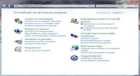 Configureer uw Computer in Windows 7 8.