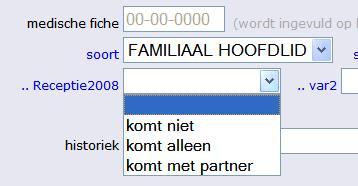 Samenstelling gezinnen: De gezinnen worden automatisch samengesteld door de personen van soort FAMILIAAL HOOFDLID en GEZINSLID en woonachtig op hetzelfde adres tezamen te nemen.