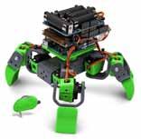 Order code: KSR10/USBN 3-in-1 alle-terrein robot / De drie-in-één alle-terrein robot is een multifuncionele mobiele robot met rupsbanden.