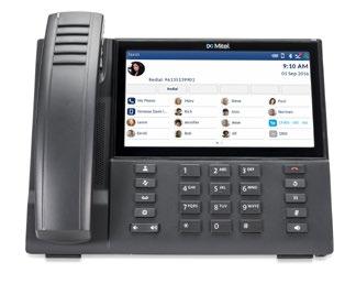 * Mitel MiCollab biedt standaard de volgende functies: Maximaal 4 devices VoIP User Voicemail Desktop Web app Presence Teleworker Mobiele App (ios, Android, Windows Phone)