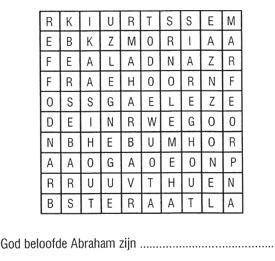 9 Door zijn geloof trok hij naar het land dat hem beloofd was maar hem nog niet toebehoorde.