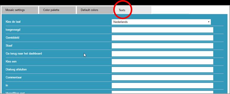 Editor: Naamgeving en korte helpteksten In de editor is naamgeving consistent gemaakt en er zijn korte helpteksten toegevoegd.