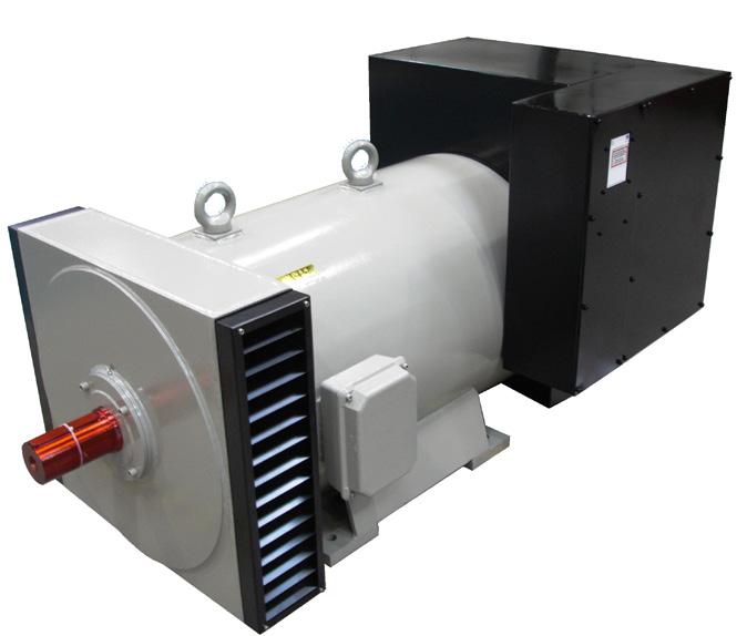 6. GENERATOREN (PMG S) Aproco levert Obeki hoog rendement generatoren met conventionele of permanente magneet technologie.